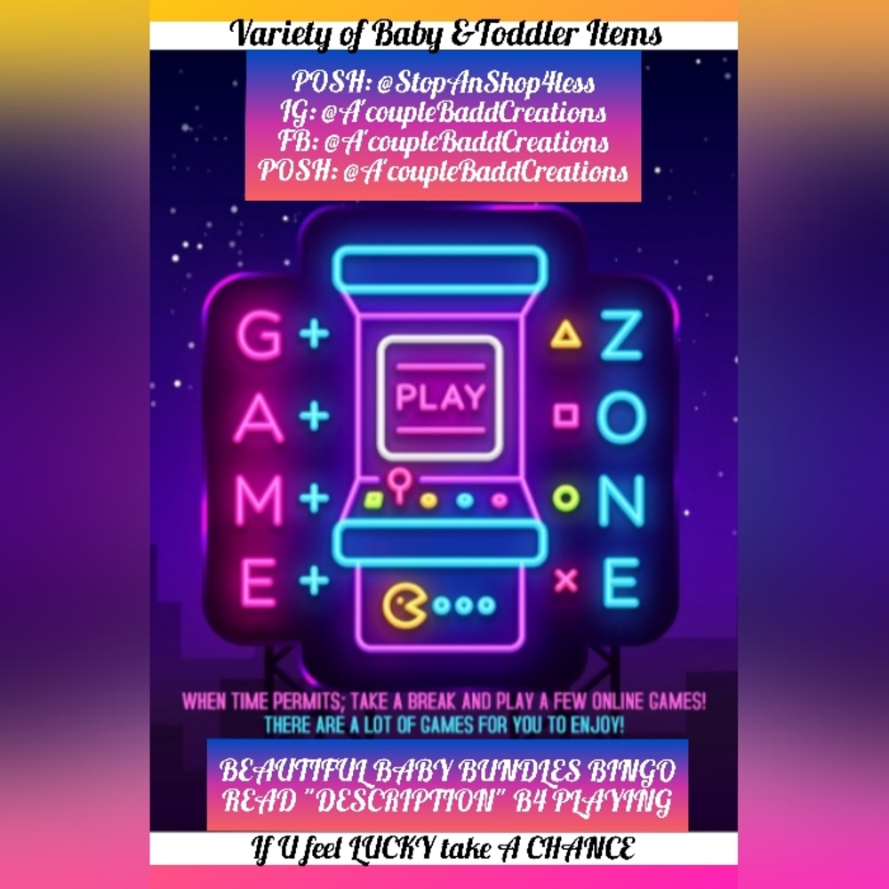 👑BEAUTIFUL BABY BUNDLE👑 ⚠️4-POSH LIVE⚠️ 🚨PURCHASE BINGO CARD/S 2 PLAY🚨🤞🏼